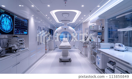 interior of modern medical hospital interior of modern medical hospital 113850849