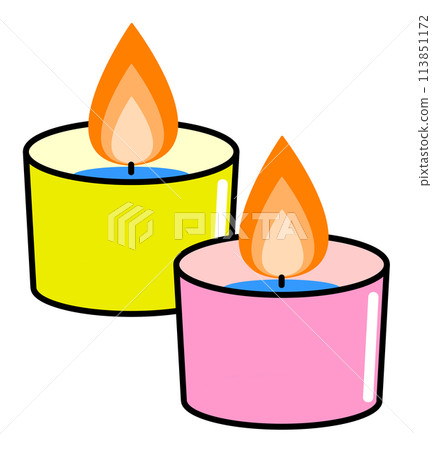 Colourful and aromatic candles Colourful and aromatic candles 113851172