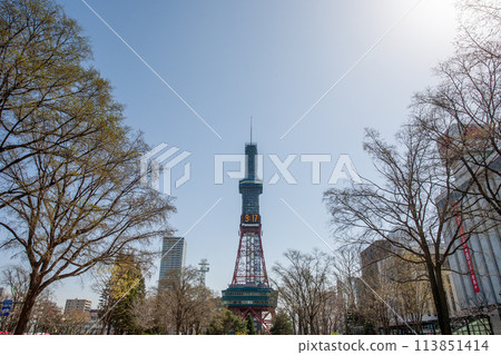 Sapporo clock tower Sapporo clock tower 113851414