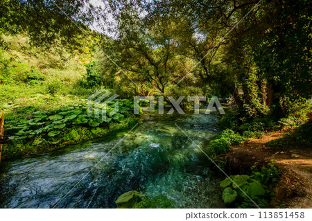 Blue Eye Lake Park in Albania 113851458