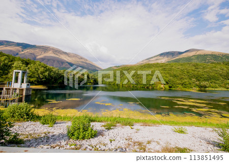 Blue Eye Lake Park in Albania Blue Eye Lake Park in Albania 113851495