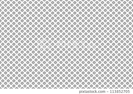 Japanese pattern, pique, grey Japanese pattern, pique, grey 113852705