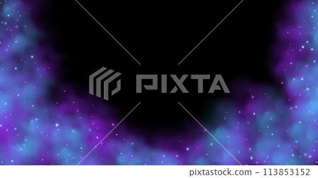 Magic smoke with stars and sparkles, fog with glowing particles, colorful vapor with star dust. Magic smoke with stars and sparkles, fog with glowing particles, colorful vapor with star dust. 113853152