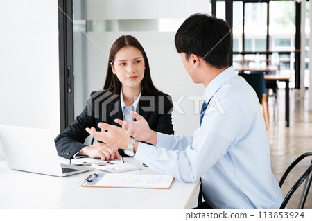 Job Interview Process with Potential Candidate Job Interview Process with Potential Candidate 113853924