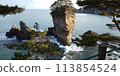 Rocks standing in the sea 113854524