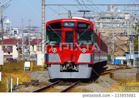 Seibu Line running between Kokubunji Station and Hagiyama Station Seibu Line running between Kokubunji Station and Hagiyama Station 113855081