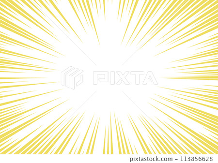 Yellow glowing concentrated lines Yellow glowing concentrated lines 113856628