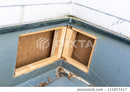 Repairing a damaged balcony Repairing a damaged balcony 113857417