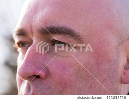 Eyes of an elderly European man Eyes of an elderly European man 113858736
