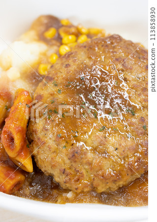 Delicious hamburger bag lunch Delicious hamburger bag lunch 113858930