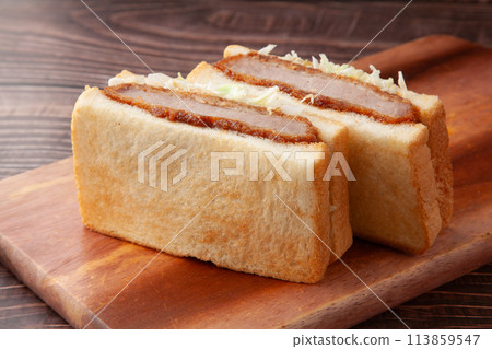 Cutlet sandwich 113859547