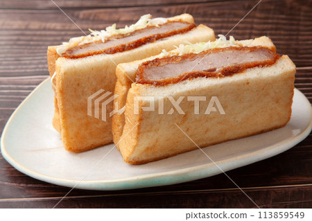 Cutlet sandwich 113859549