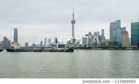 Shanghai: Pudong view from the Bund Shanghai: Pudong view from the Bund 113860066