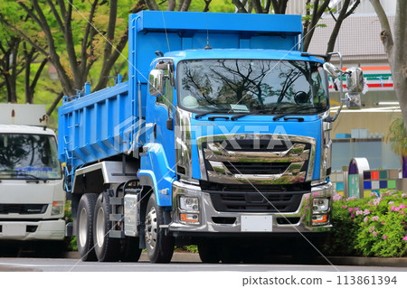 Dump truck image 113861394