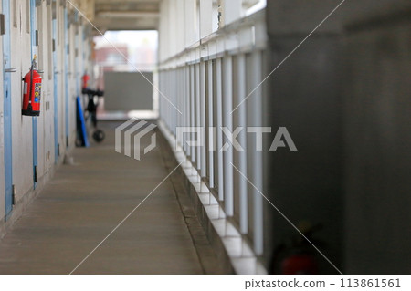 公共住宅開放式走廊的形象 113861561