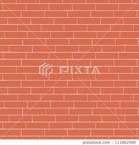 Seamless brickwork texture. Vector illustration 113862000