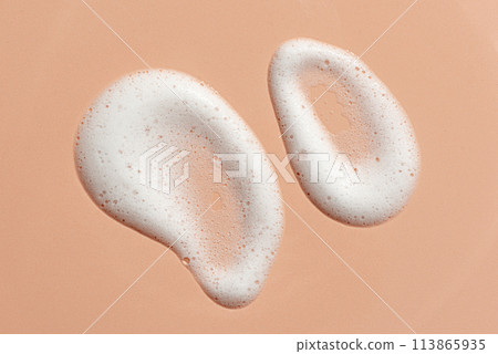 Soap foam texture sample 113865935