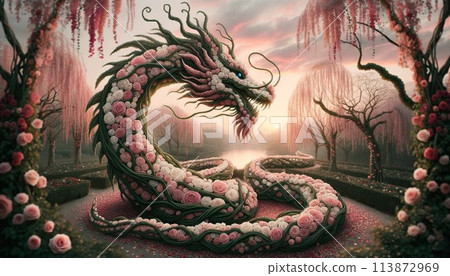 Silence surrounded by roses Silence surrounded by roses 113872969