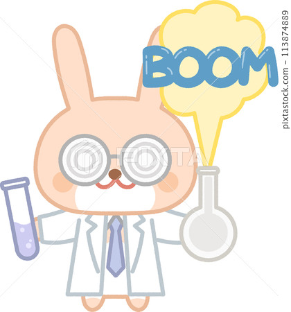 兔子角色做實驗 113874889