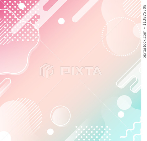 背景素材_孟菲斯圖案 背景素材_孟菲斯圖案 113875508