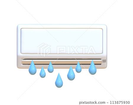 Air conditioner leaking water 113875930