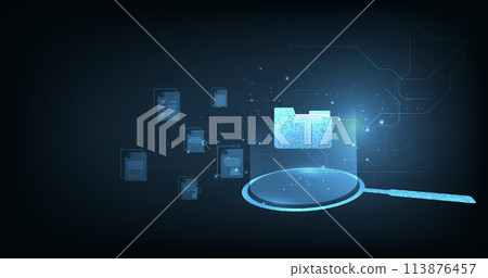 Document management system concept. 113876457