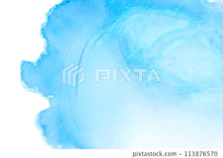 Watercolor-style background material 113876570