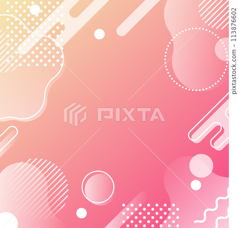 背景素材_孟菲斯圖案 背景素材_孟菲斯圖案 113876602