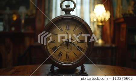 old clock in the room old clock in the room 113876603