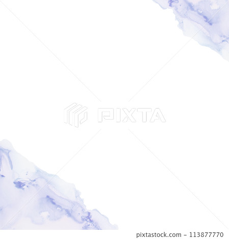 Watercolor-style background material frame 113877770