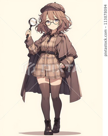 Detective Girl AI 113878094