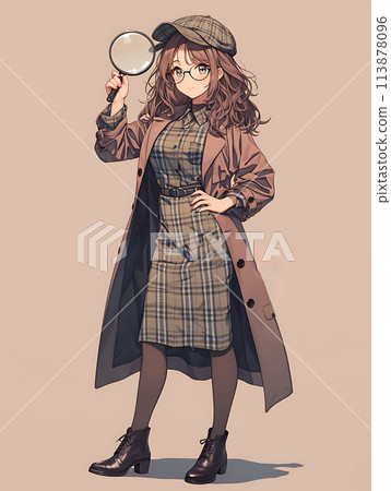 Detective Girl AI 113878096