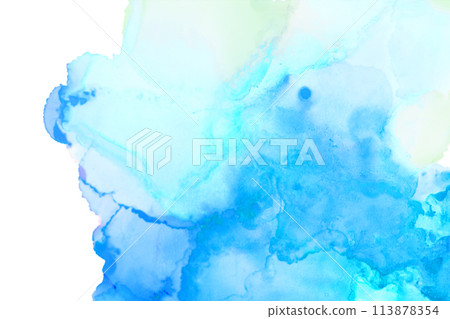 Watercolor-style background material 113878354