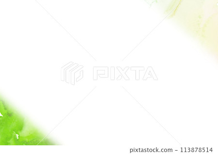 Watercolor-style background material Watercolor-style frame 113878514