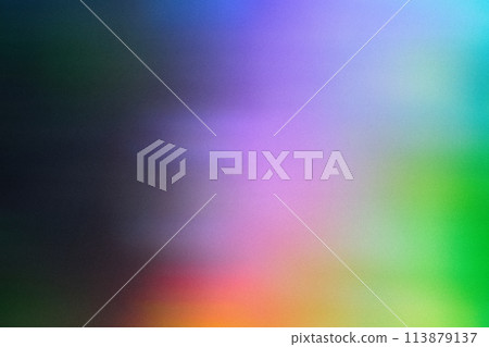 Digital Spectrum Meltdown with Vibrant Glitch Overlay on Black Background. Digital Spectrum Meltdown with Vibrant Glitch Overlay on Black Background. 113879137