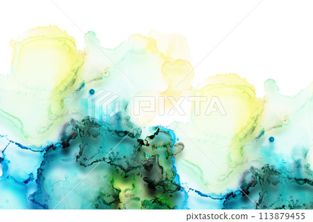 Watercolor-style background material Watercolor-style background material 113879455