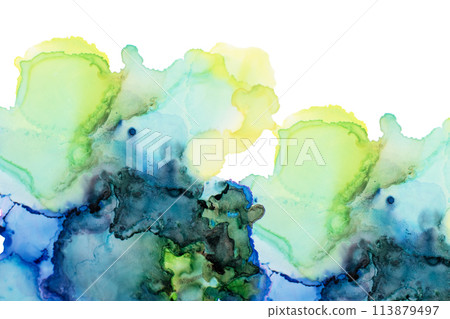 水彩風格的背景材料 水彩風格的背景材料 113879497