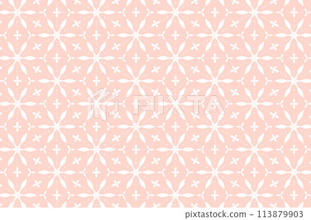 Floral pattern background material Floral pattern background material 113879903