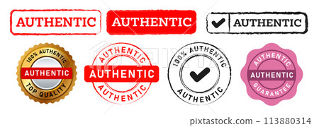 authentic circle and rectangle rubber stamp emblem seal label sticker sign for verified product authentic circle and rectangle rubber stamp emblem seal label sticker sign for verified product 113880314