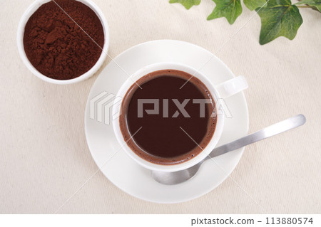 Delicious looking cocoa Delicious looking cocoa 113880574