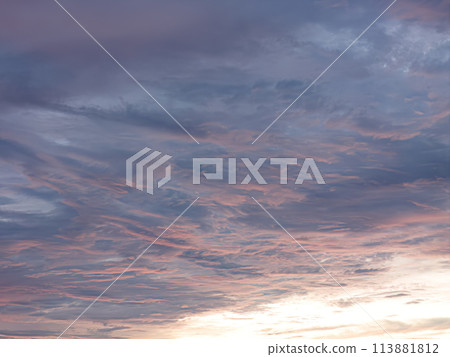 cyan colored clouds with soft highlights 113881812