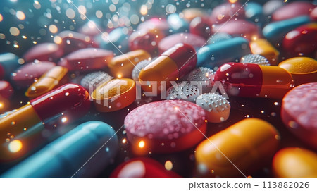 a lot of pills 113882026