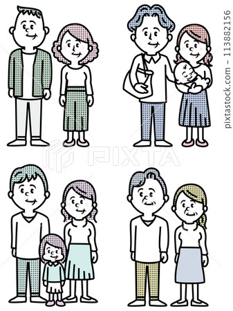 各代家庭的插圖 113882156
