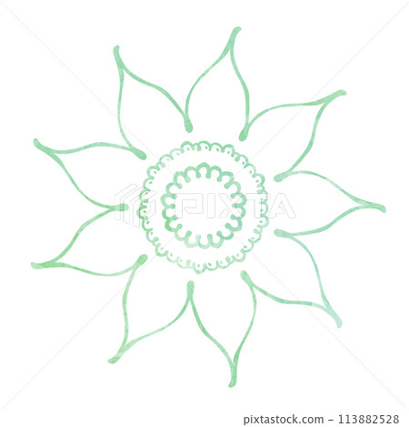 Hand-drawn flower illustrations Hand-drawn flower illustrations 113882528