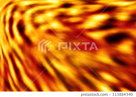 Golden fiery flame texture 113884340