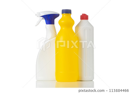 Cleaning jars isolated Cleaning jars isolated 113884466