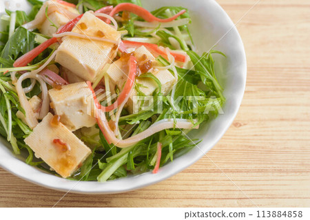 水菜豆腐沙拉 113884858