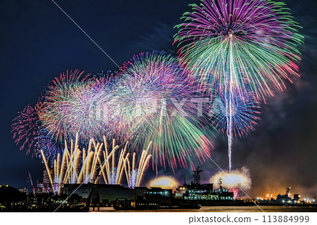 Yokohama Minato Mirai Summer Fireworks Yokohama Minato Mirai Summer Fireworks 113884999