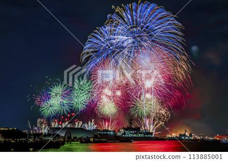 Yokohama Minato Mirai Summer Fireworks Yokohama Minato Mirai Summer Fireworks 113885001