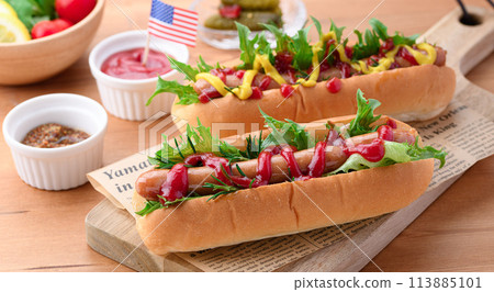 hot dog  113885101